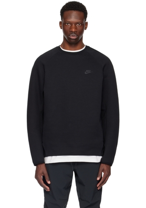 Nike Black Printed Sweatshirt