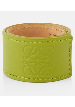 Loewe Paula's Ibiza Small Anagram leather bracelet