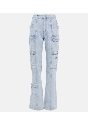 Isabel Marant Vokayo straight-leg cargo jeans