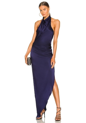 Amanda Uprichard X REVOLVE Samba Gown in Navy. Size XL.