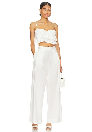 Free People Danelle Set in White. Size S.