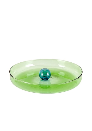 Block Design Medium Bubble Dish in Green.