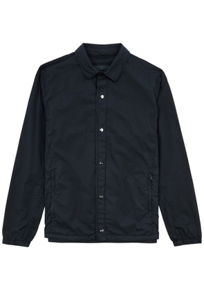 Herno Stretch-cotton Poplin Shirt - Navy - L
