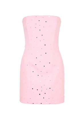 Giuseppe DI Morabito Crystal-embellished Twill Mini Dress - Light Pink - 38 (UK6 / XS)