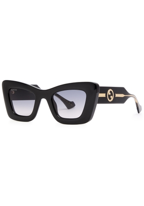 Gucci Cat-eye Sunglasses - Black