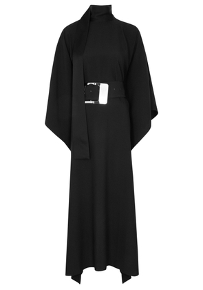 Taller Marmo La Luna Belted Kaftan Maxi Dress - Black - One Size