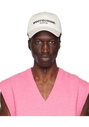 WOOYOUNGMI White Embroidered Cap