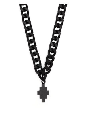 Marcelo Burlon County of Milan chain-link cross necklace - Black