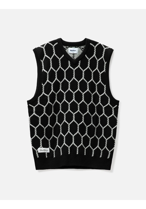 CHAIN LINK KNITTED VEST