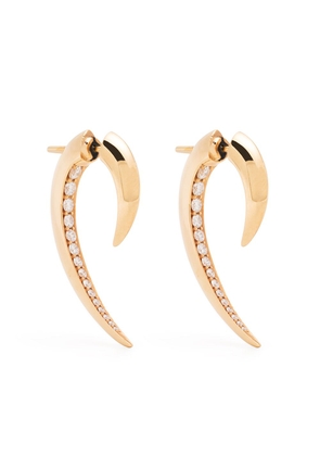 Shaun Leane 18kt rose gold Hook diamond earrings