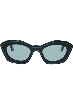 Marni SSENSE Exclusive Black RETROSUPERFUTURE Edition Kea Island Sunglasses