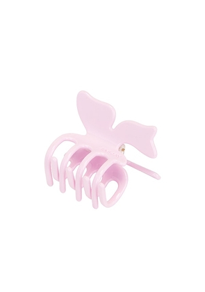 Emi Jay Bow Clip in Pink.