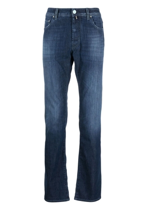 Jacob Cohën mid-rise straight-leg jeans - Blue