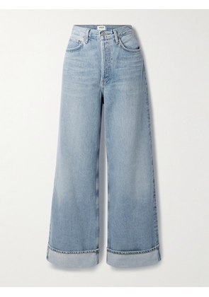 AGOLDE - Dame High-rise Wide-leg Jeans - Blue - 23,24,25,26,27,28,29,30,31,32