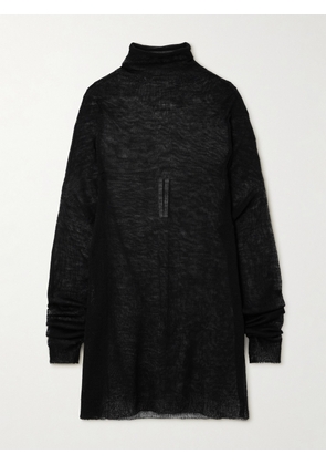 Rick Owens - Shroud Wool Turtleneck Sweater - Black - One size