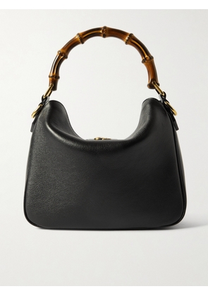 Gucci - Diana Textured-leather Tote - Black - One size