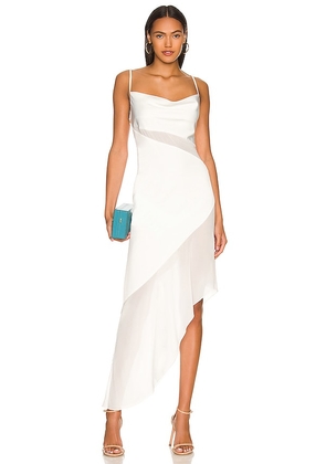 NBD Delfino Slip Dress in Ivory. Size XS.