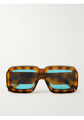 Loewe - + Paula's Ibiza Square-frame Tortoiseshell Acetate Sunglasses - One size