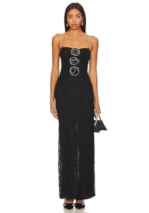 Lovers and Friends x Rachel Nadine Gown in Black. Size XS.
