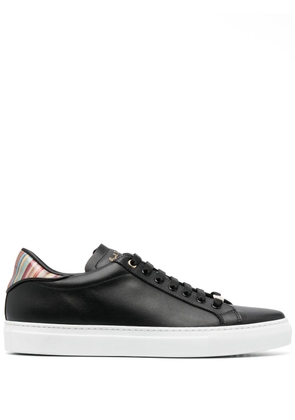 Paul Smith stripe-detailing lace-up sneakers - Black