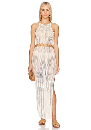 LSPACE Falling For You Dress in Cream. Size L, S, XL, XS.