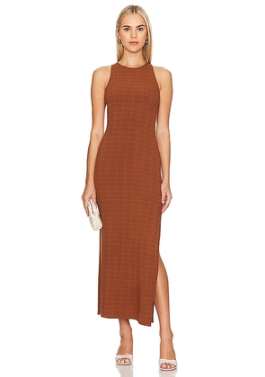 LSPACE Francesca Dress in Brown. Size M, S, XL, XS.