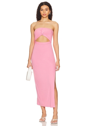 LSPACE Kierra Dress in Pink. Size L, S, XL, XS.