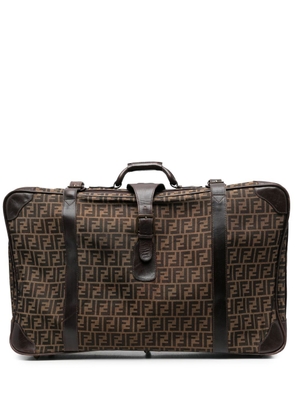Fendi Pre-Owned 1970s monogram-print suitcase - Brown