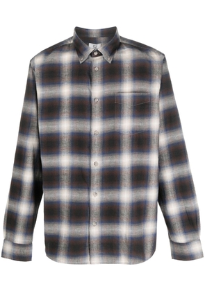 Woolrich check-pattern cotton shirt - Grey
