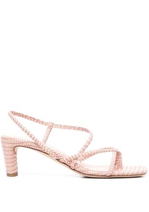 Del Carlo strappy 60mm heel sandals - Pink