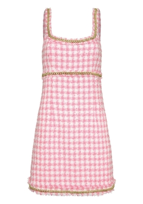 Rebecca Vallance Gabrielle check-pattern dress - Pink