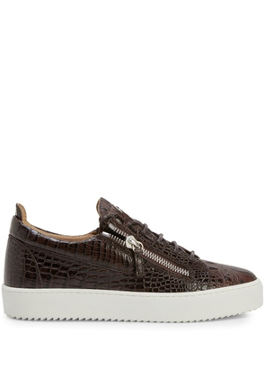 Giuseppe Zanotti Frankie lace-up sneakers - Brown