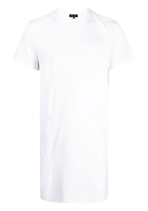 Comme des Garçons Homme Plus long short-sleeve T-shirt - White