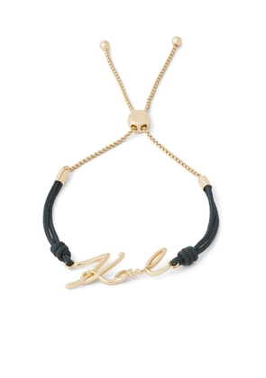 Karl Lagerfeld Signature charm bracelet - Gold