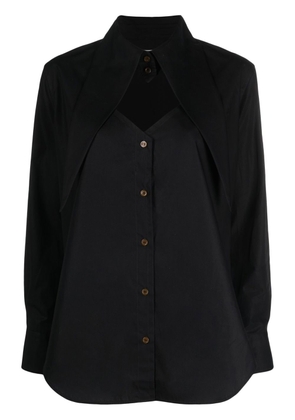Vivienne Westwood cut-out detail shirt - Black