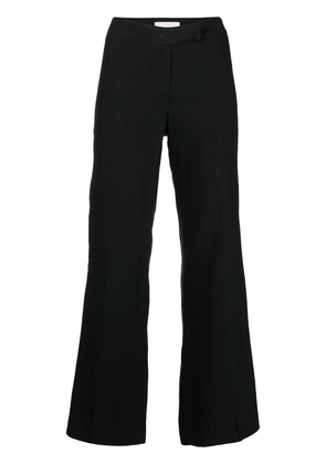 Valentino Garavani Pre-Owned 2010s lace-panelled tailored trousers - Black