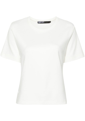 Bimba y Lola side-slits jersey T-shirt - White