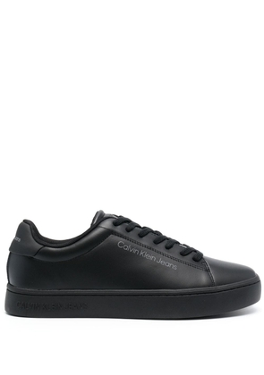 Calvin Klein Jeans low-top leather sneakers - Black