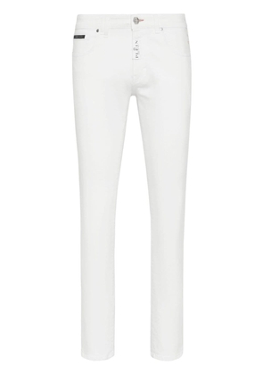 Philipp Plein low-rise skinny jeans - White