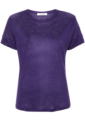 Dorothee Schumacher Natural Ease hemp T-shirt - Purple