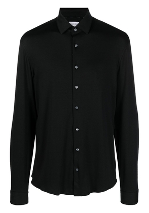 Calvin Klein plain long-sleeve shirt - Black