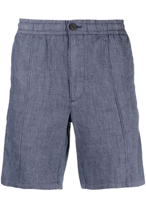 Michael Kors above-knee pintuck shorts - Blue