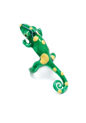 Bimba y Lola lizard-shape ring - Green