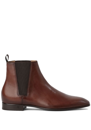 Karl Lagerfeld Samuel leather Chelsea boots - Brown