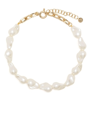 Rejina Pyo Chain Choker pearl-embellished necklace - White