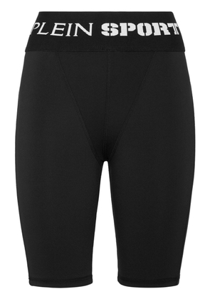 Plein Sport Push-Up cycling shorts - Black