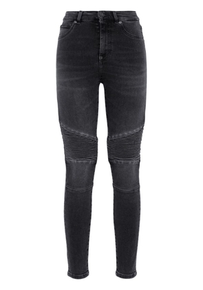 Philipp Plein skinny biker jeans - Black