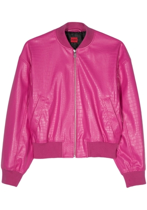 HUGO Amiboma bomber jacket - Pink