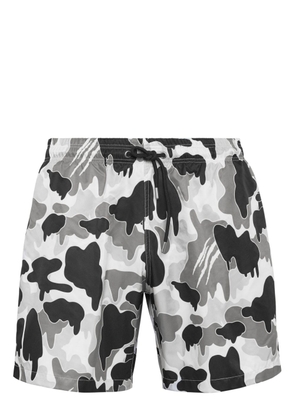 Plein Sport Camouflage swim shorts - Black