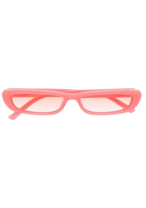Linda Farrow x The Attico Thea square-frame sunglasses - Pink